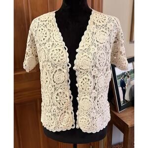 Vintage Forenza Women’s Lace Cardigan